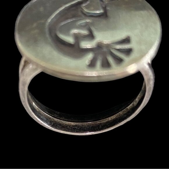 Ring Kokopelli Size 6 Vintage Sterling Silver 925 - Picture 7 of 10